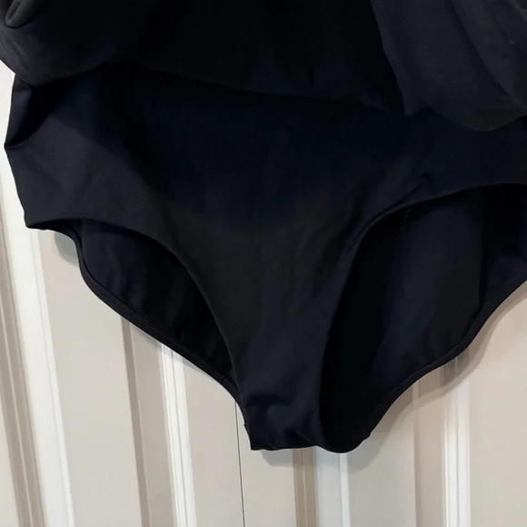 Athleta Women's Black Swim Mini - Picture 4 of 5